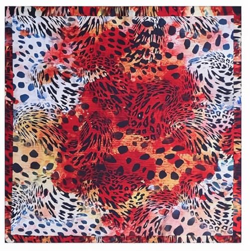 Satin Head Scarf Silk Like Hair Scarf Stain Bandana Hair Scarf Wrap Neck Scarf for Women 27.5×27.5 inches2