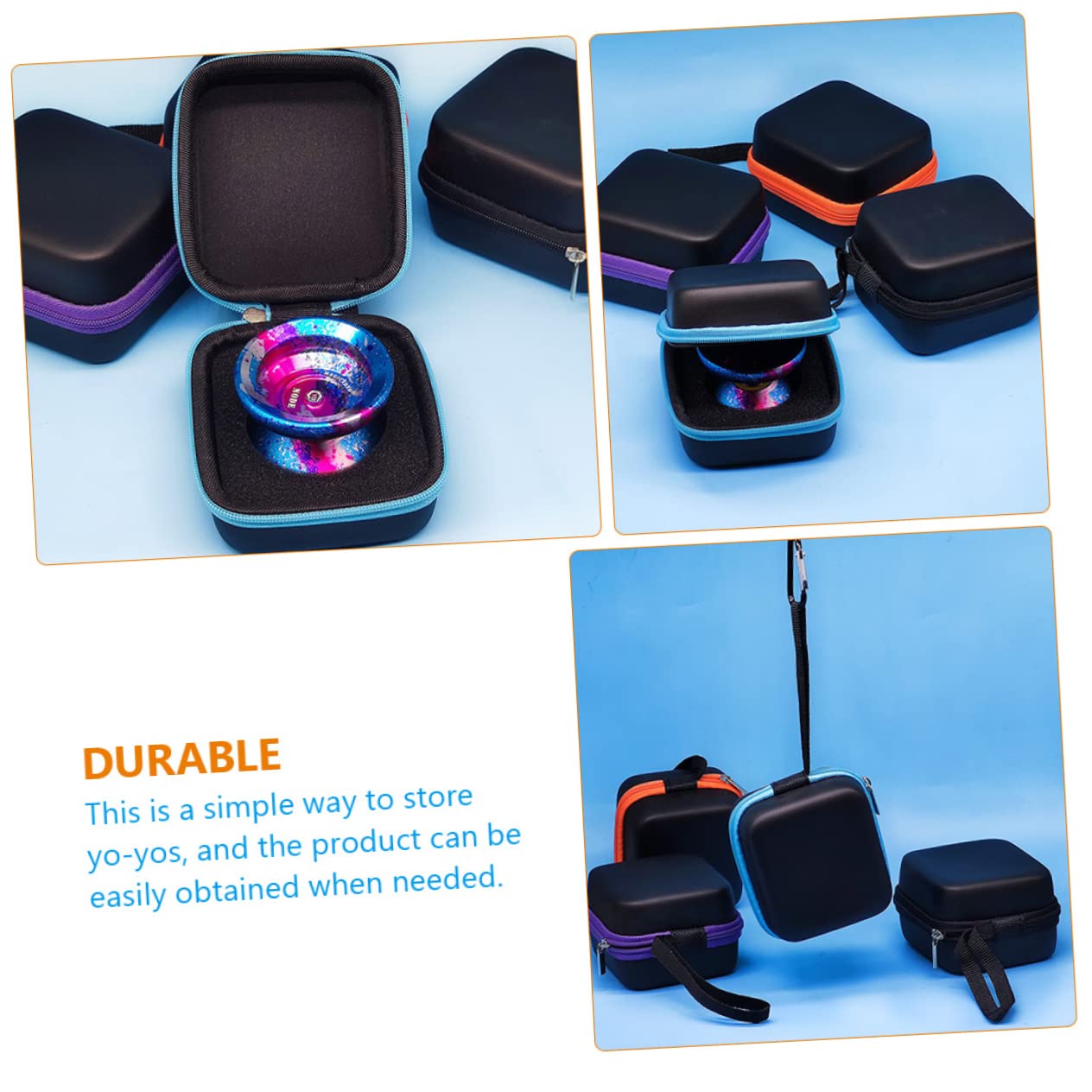 ibasenice 5pezzi Borsa Per Yo-yo Con Design Portatile Leggera e Resistente Facile Da Trasportare Adatta Per Giocatori e Appassionati Di Giochi All Aperto