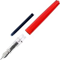 Vista 3 de Waterman Punta translúcida+cartucho azul largo