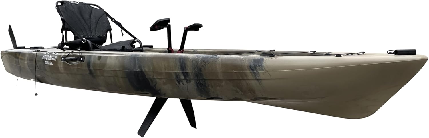 Brooklyn 12.0 Single Pedal Kayak Sit On Top Fishing Kayak