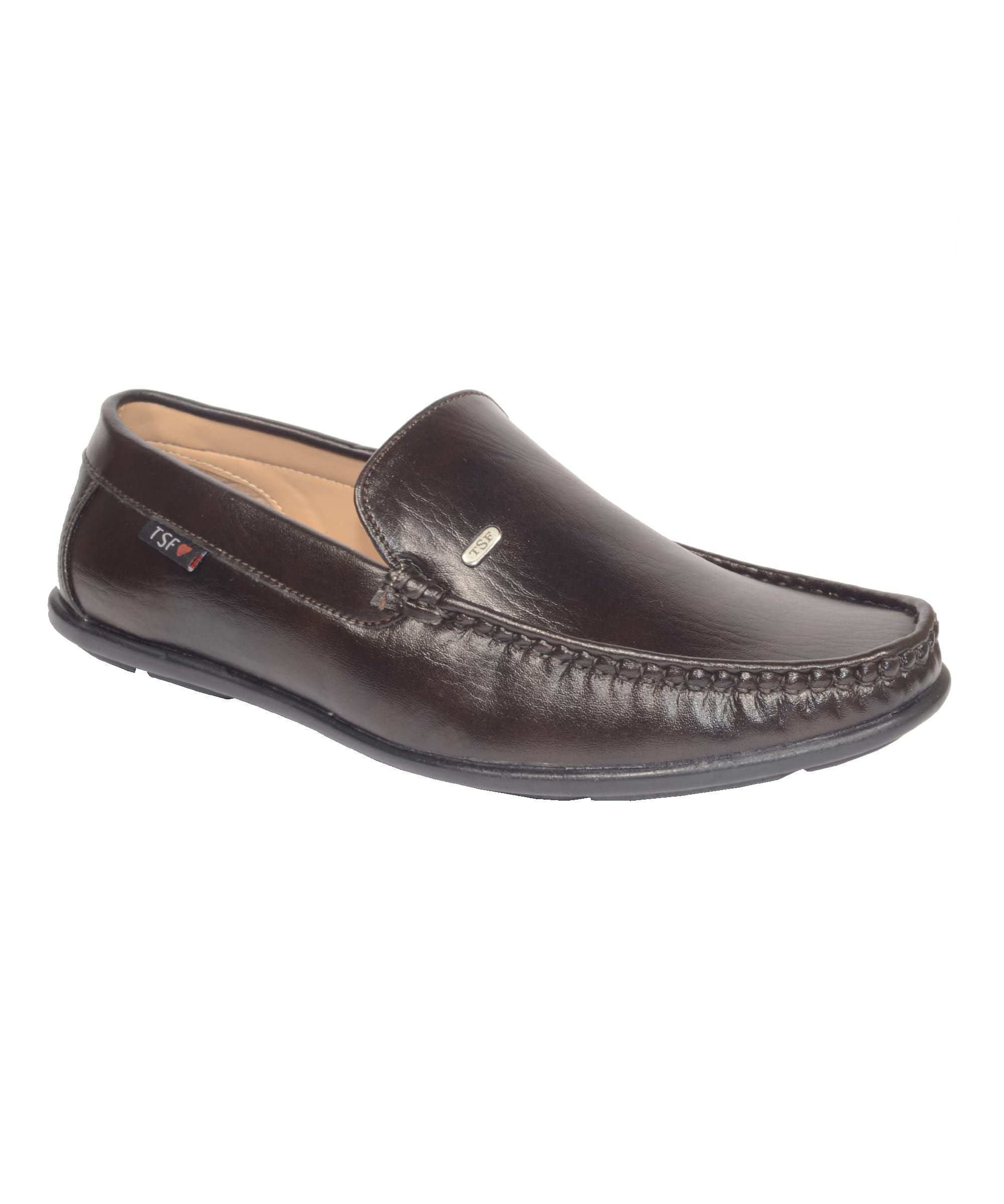 TSF Loafers Shoes(SMART-02-BROWN-08)