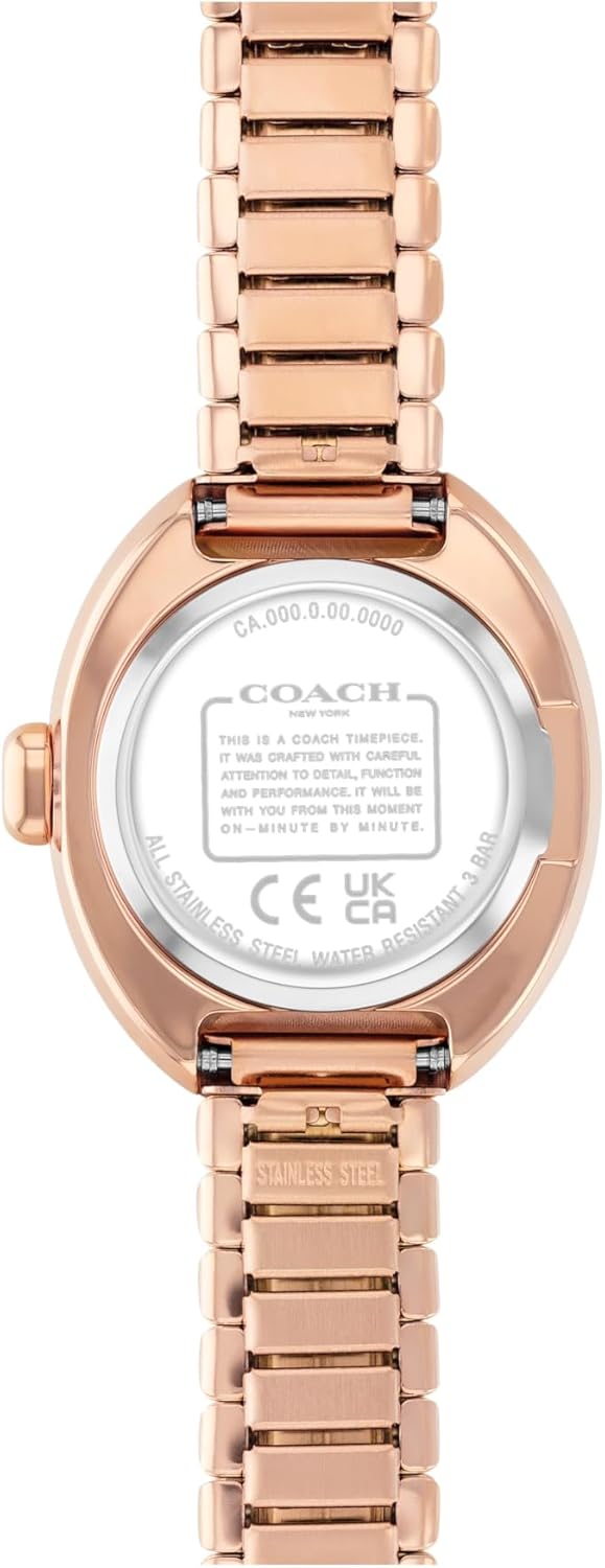 Coach Two Hand Quartz Movement Watch for Women SAMMY Collection with Rose Gold Colored Stainless Steel Bracelet - 14504572 2026 - view 2