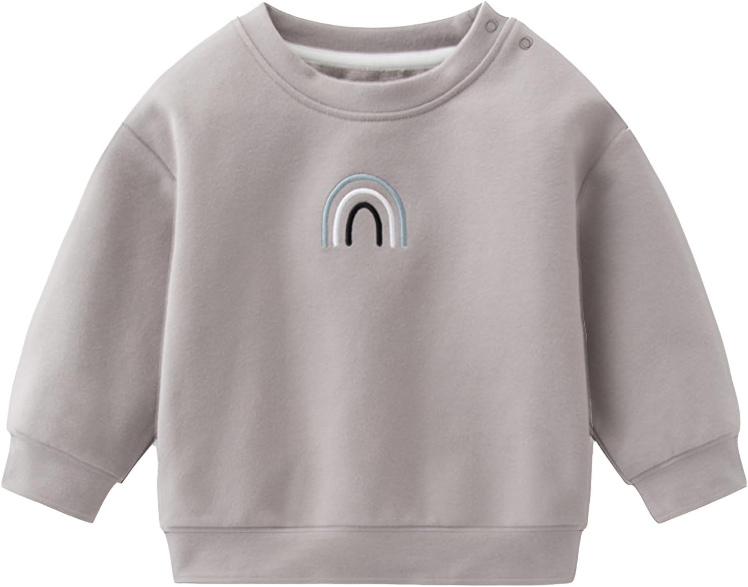 Organic Cotton Soft 0-5T Newborn Baby Toddler Outfits Sweatshirt for Boys and Girls Unisex Long Sleeve