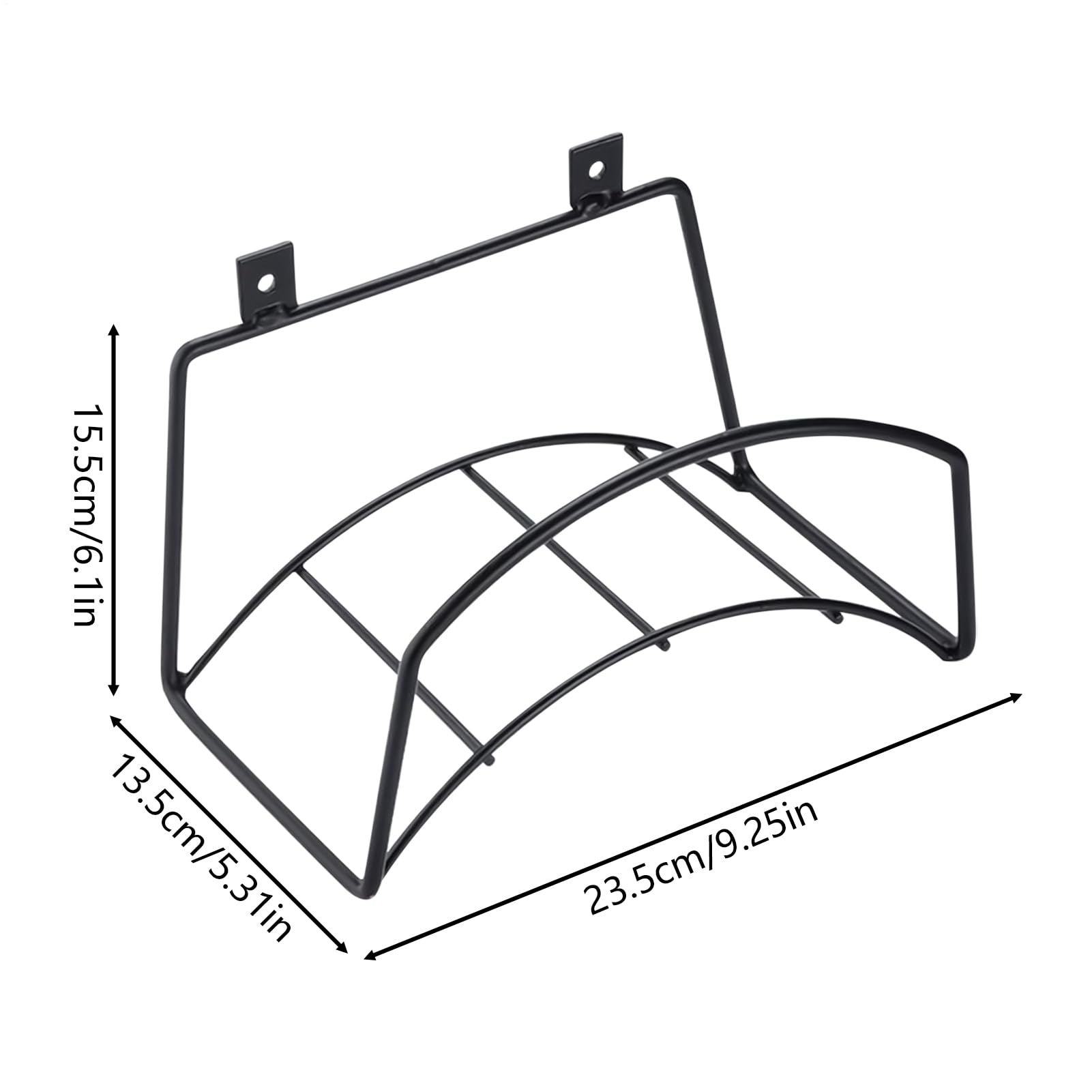 Portabagomma – Ganci organizer per tubi resistenti, resistente alle intemperie, design resistente alla ruggine e robusto, comoda soluzione per riporre oggetti, strumento da giardino di alta qualità