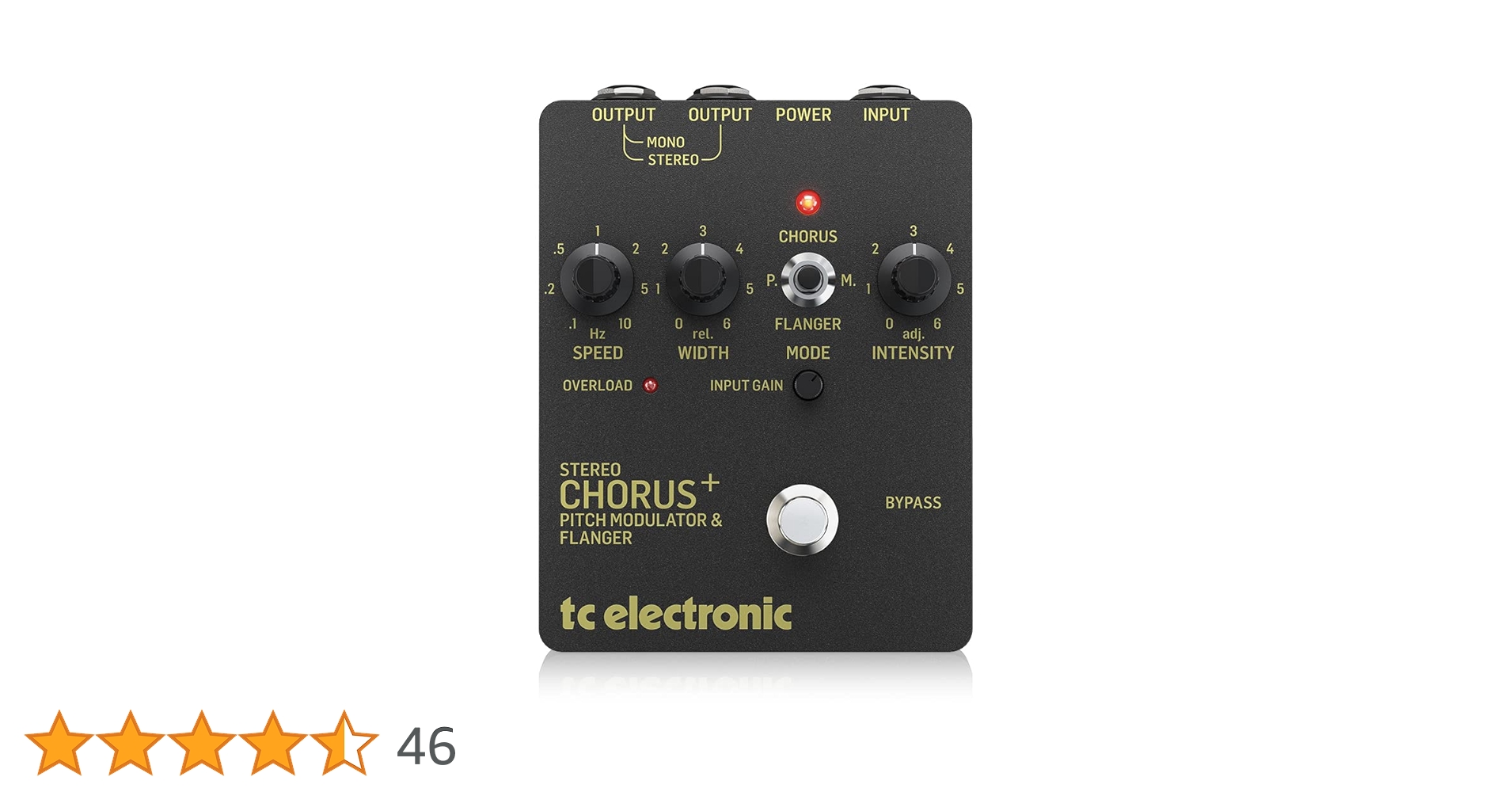 tc electronic アナログBBDコーラスペダル SCF GOLD Amazon.com: TC Electronic Guitar Chorus Effects Pedal, Black