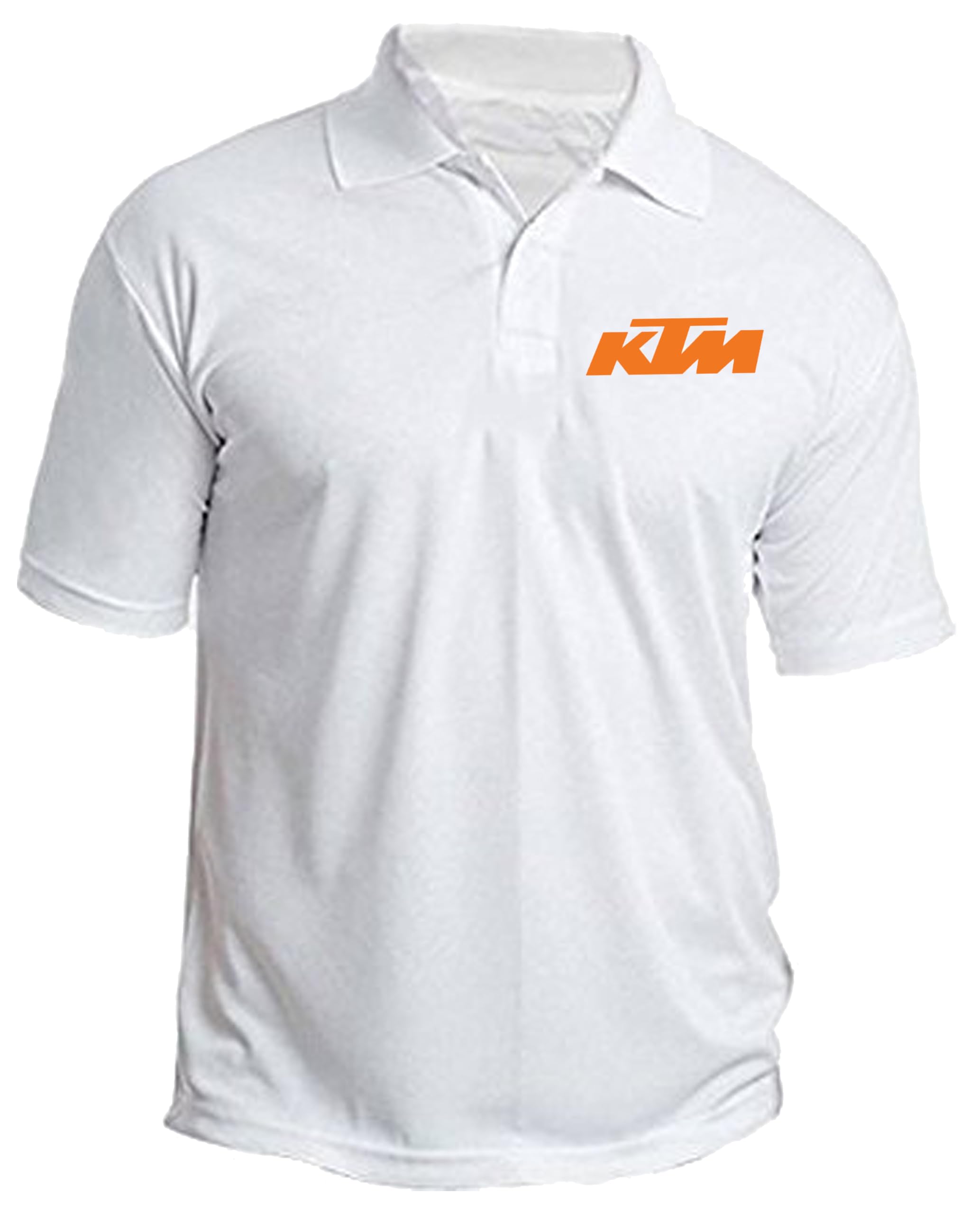 goobydooby KTM Logo Printed Polo/Collar Half Sleeve T-Shirt for Staff Employee Promotion T Shirt for Men and Women-picture-10
