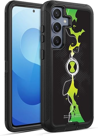 Head Case Designs Officially Licensed Ben 10 Omniverse Omnitrix Graphics Ultra-Armoured Shockproof Case [Military Grade Protection] Compatible with Samsung Galaxy S25