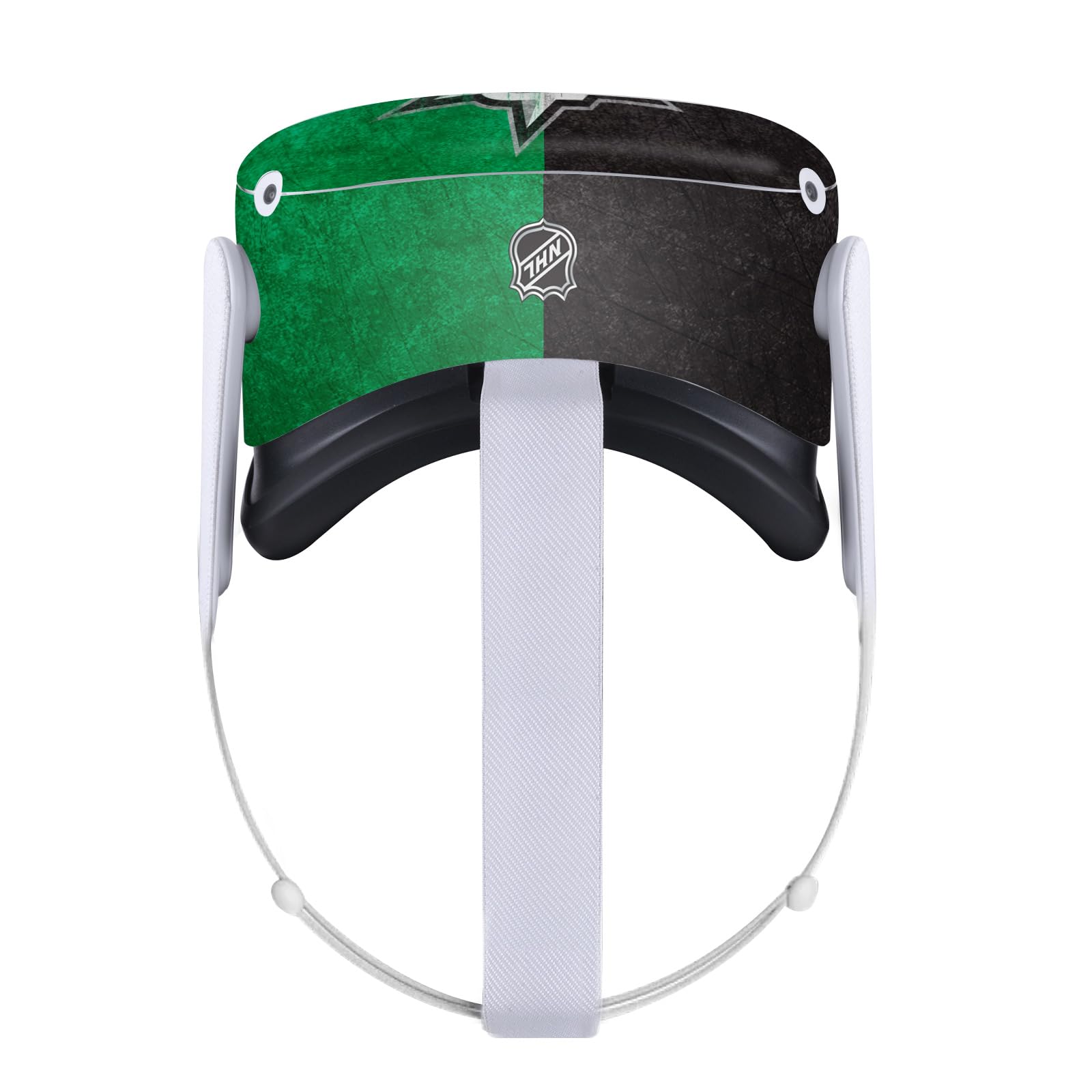 Head Case Designs Officially Licensed NHL Half Distressed Dallas Stars Vinyl Sticker Skin Decal Cover Compatible with Meta Quest 2