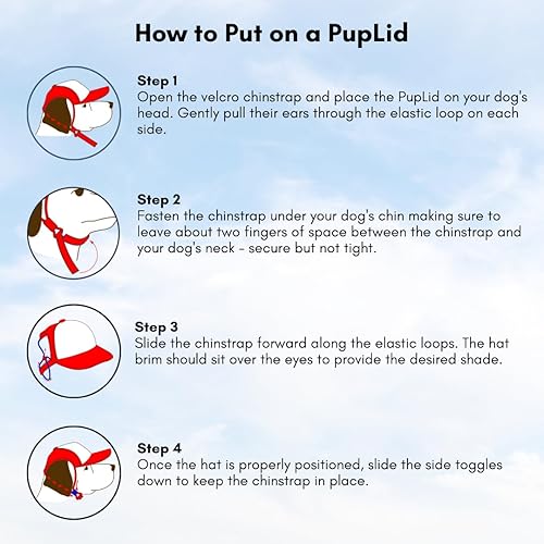 Miniatura 5 de PupLid Gorras de béisbol para perros, protección solar elegante de primera calidad para el perro moderno (pequeño, camuflado)