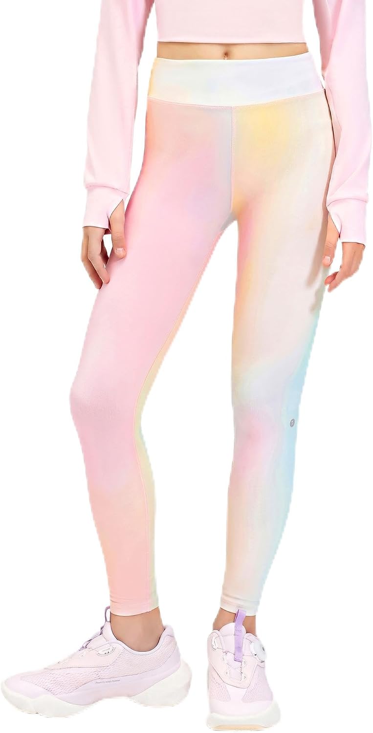 moodytiger Girls Air Leggings Athletic Leggings for Girls, Unique Brizi® Fabric, Soft, Running, Yoga Pants