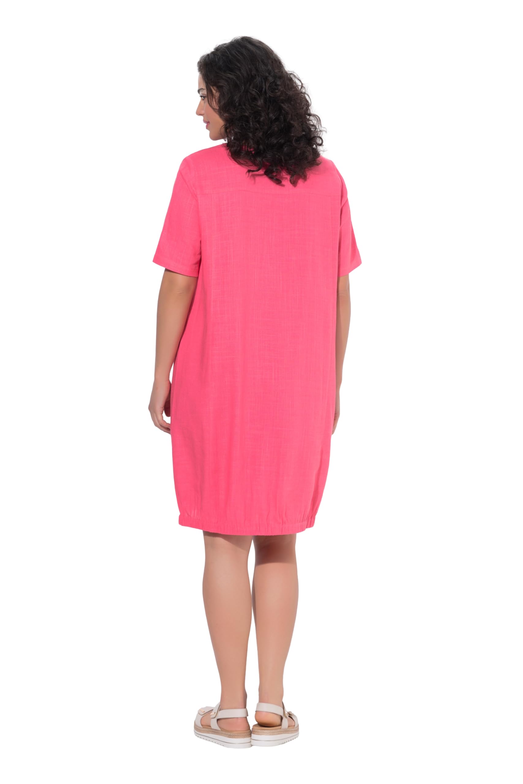 Ulla Popken Damen Midikleid