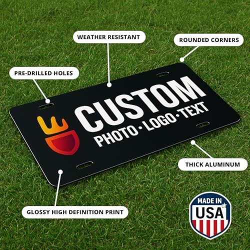 Custom License Plate Decorative Auto