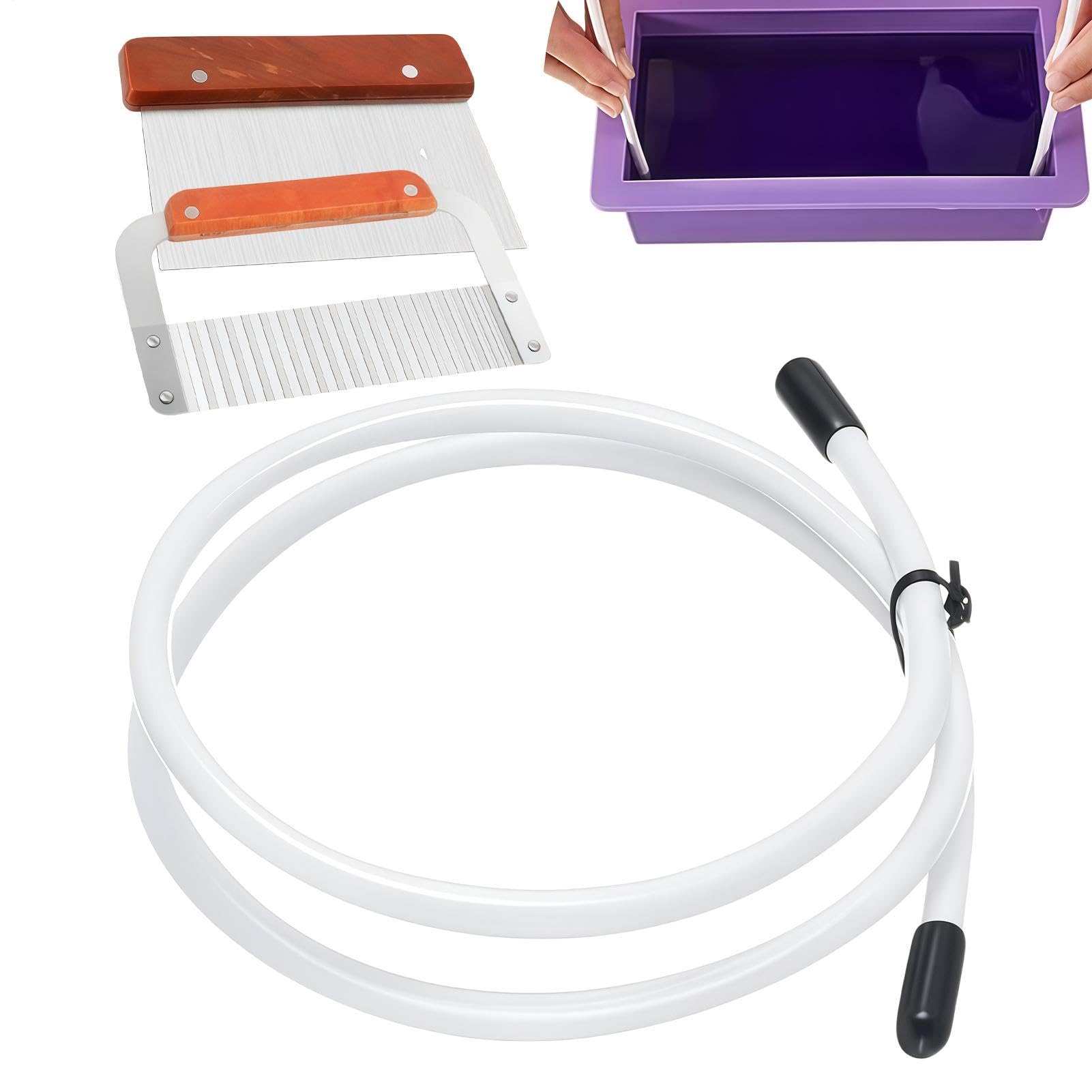 Outils de découpe tourbillonnés pour kit de fabrication de savon à froid adulte