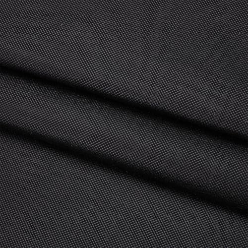 BENECREAT - Tela de protección antipolvo, 4,57 x 1,6 m, tela de repuesto para funda antipolvo, de tela batista negra no tejida para sofás, sillas, cojines de almohada