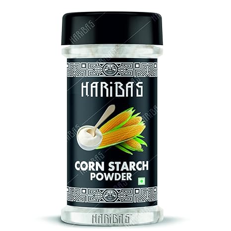 HARIBAS Corn Starch 120grms, Ararot Powder | Bakers Favourite Premium ...