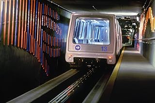 Denver Airport C1995 Ntrain Providing Service To Concourses At Denver International Airport Denver Colorado Photographed C1995 Poster Print by (24 x 36)