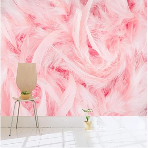 Amazon 壁飾り画 壁画壁紙現代のピンクの羽の写真壁画子供の寝室の家ロマンチックな家の装飾 250x175cm ウォールステッカー オンライン通販 Amazon 壁飾り画 壁画壁紙現代のピンクの羽の写真壁画子供の寝室の家ロマンチックな家の装飾 250x175cm ウォールステッカー オンライン通販