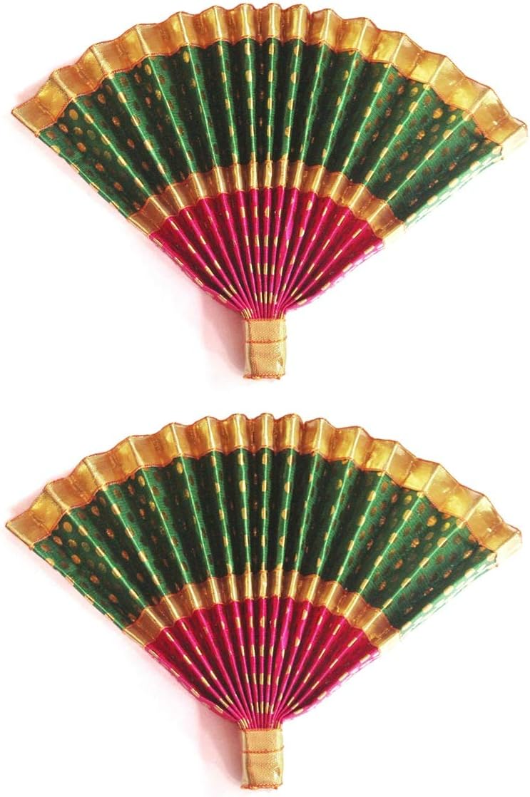 Thiru udayada (Set of 2) for Vishu, Thaalam, Pujas, Onam (7 inches Length), Multicolor