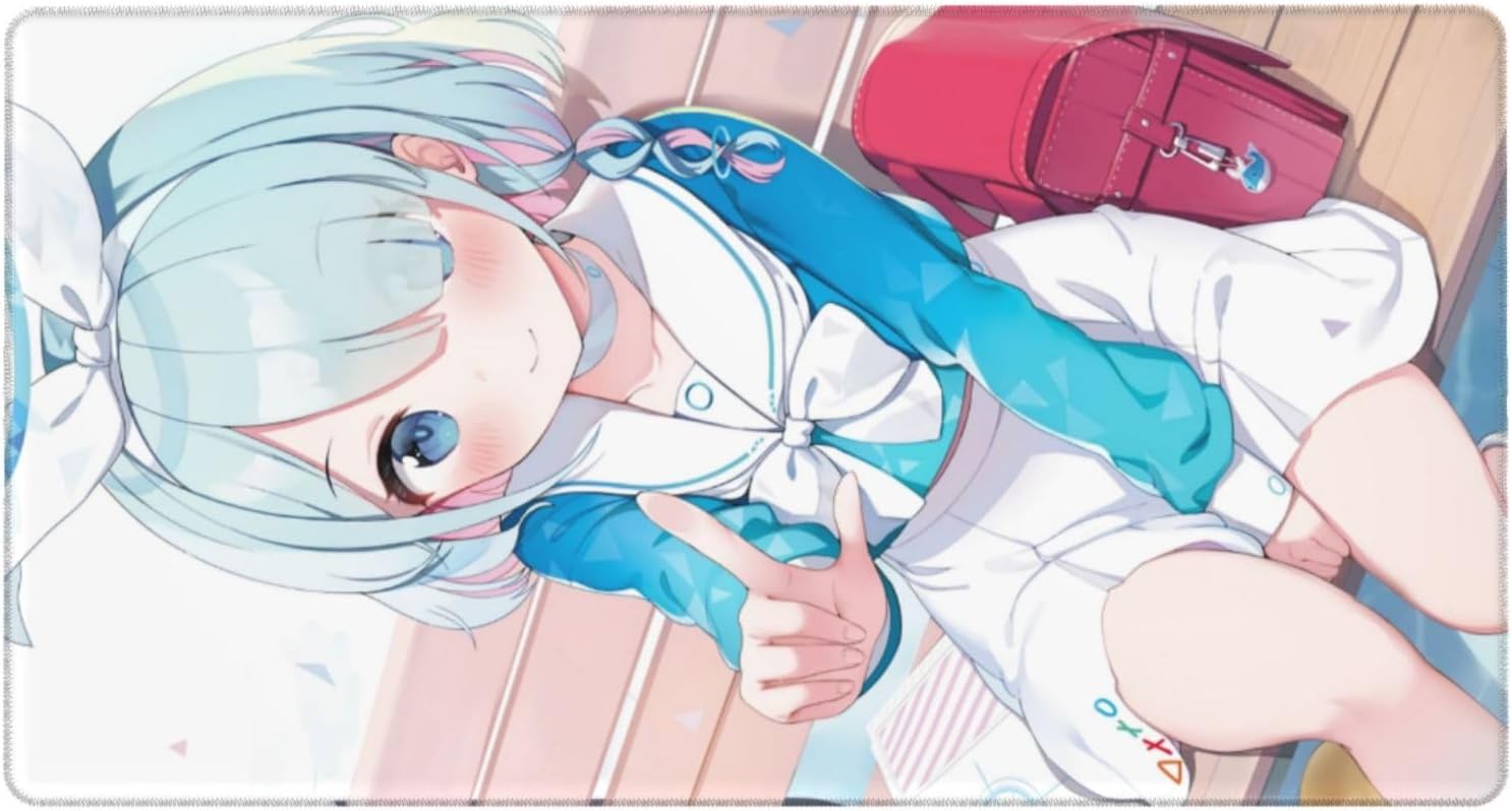マウスパッド アニメ vtuber girl ゲーミングマウスパッド QM1J