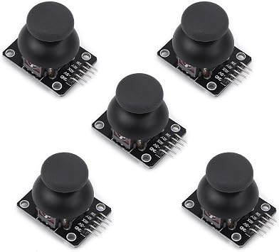 5-Pack Joystick Module KY-023, Dual-Axis XY Analog