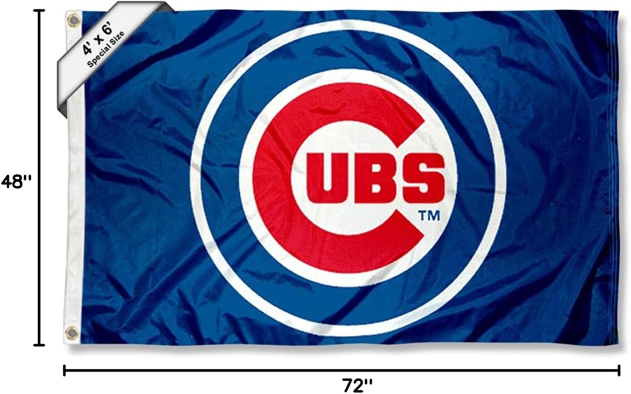 Chicago Baseball 4x6 Feet Flag Large Banner - Image 3