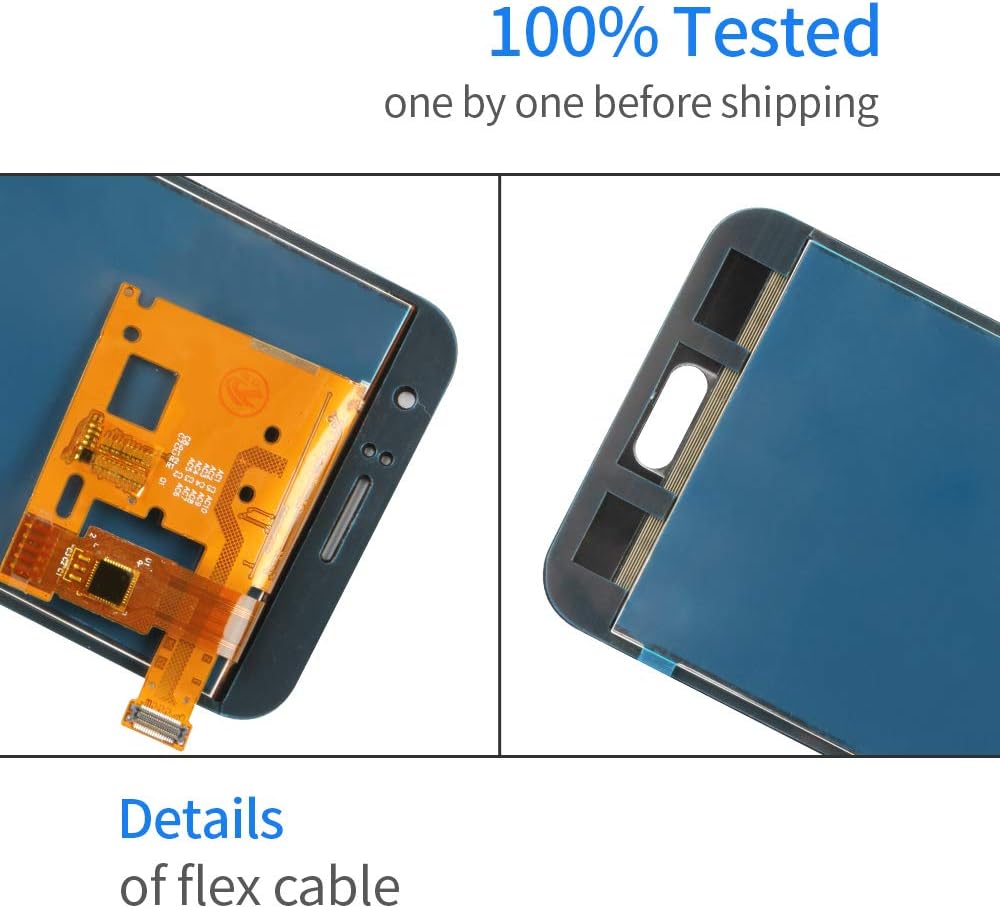 TFT for Samsung Galaxy J1 2016 J120A Screen Replacement J120 J120F J120H J120M LCD Display Touch Assembly Matrix Replacement Parts Sensor Digitizer Glass Kit (TFT White)