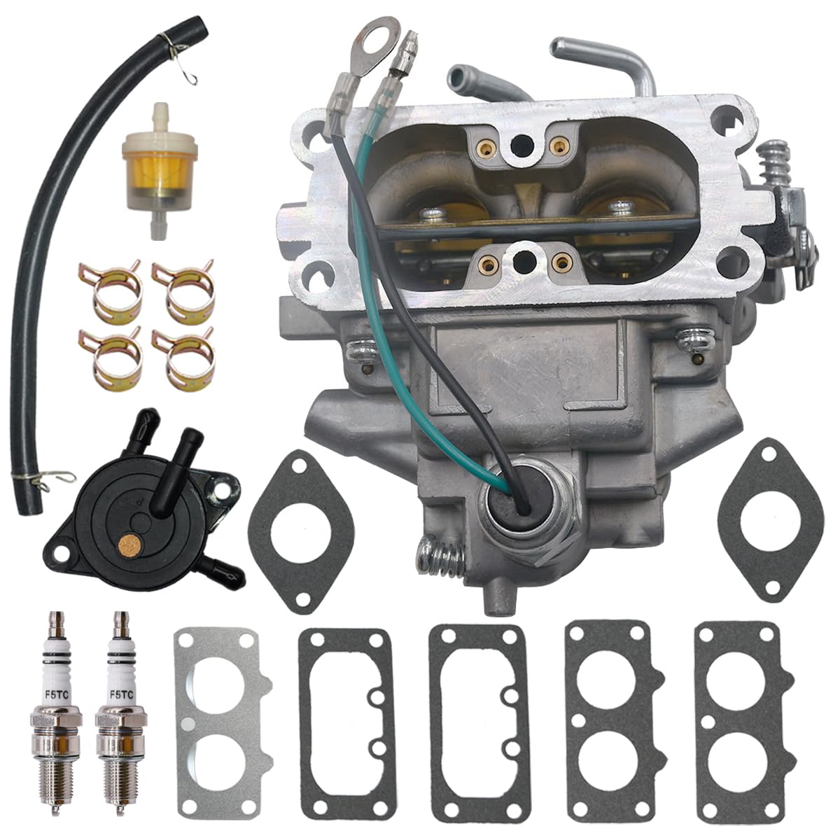 Carburatore Con Pompa Per Motore Kawasaki FH601V – Ricambio Completo Con Guarnizioni