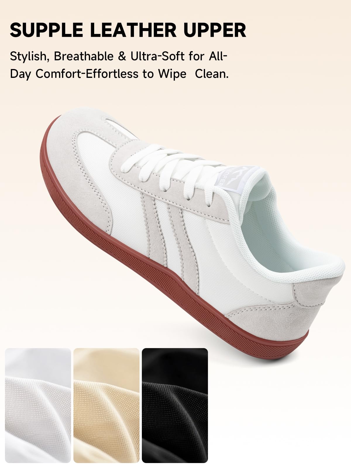 Sosenfer Barfußschuhe zum Hineinschlüpfen, breite Zehenbox, für Herren und Damen, minimalistisch, lässig, unisex