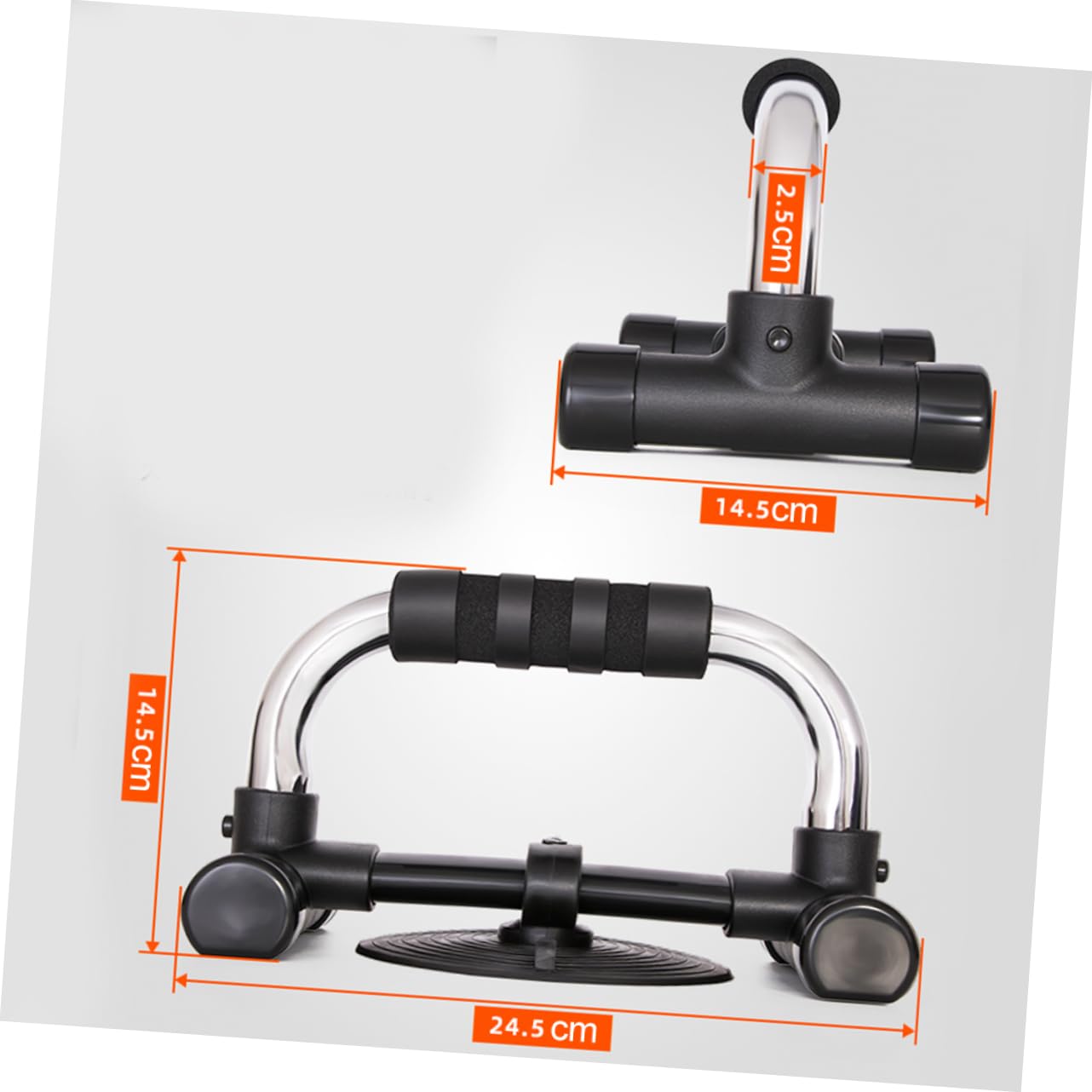 KICHOUSE Non-slip Suction Cup Bars H-type Fitness Equipment Home Pull up Bars Full Body Workout