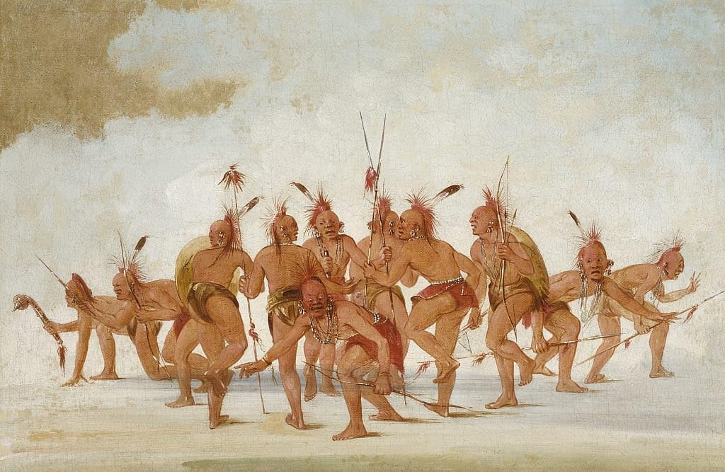 Poster Discovery Dance George Catlin grand format pour cadre - 4
