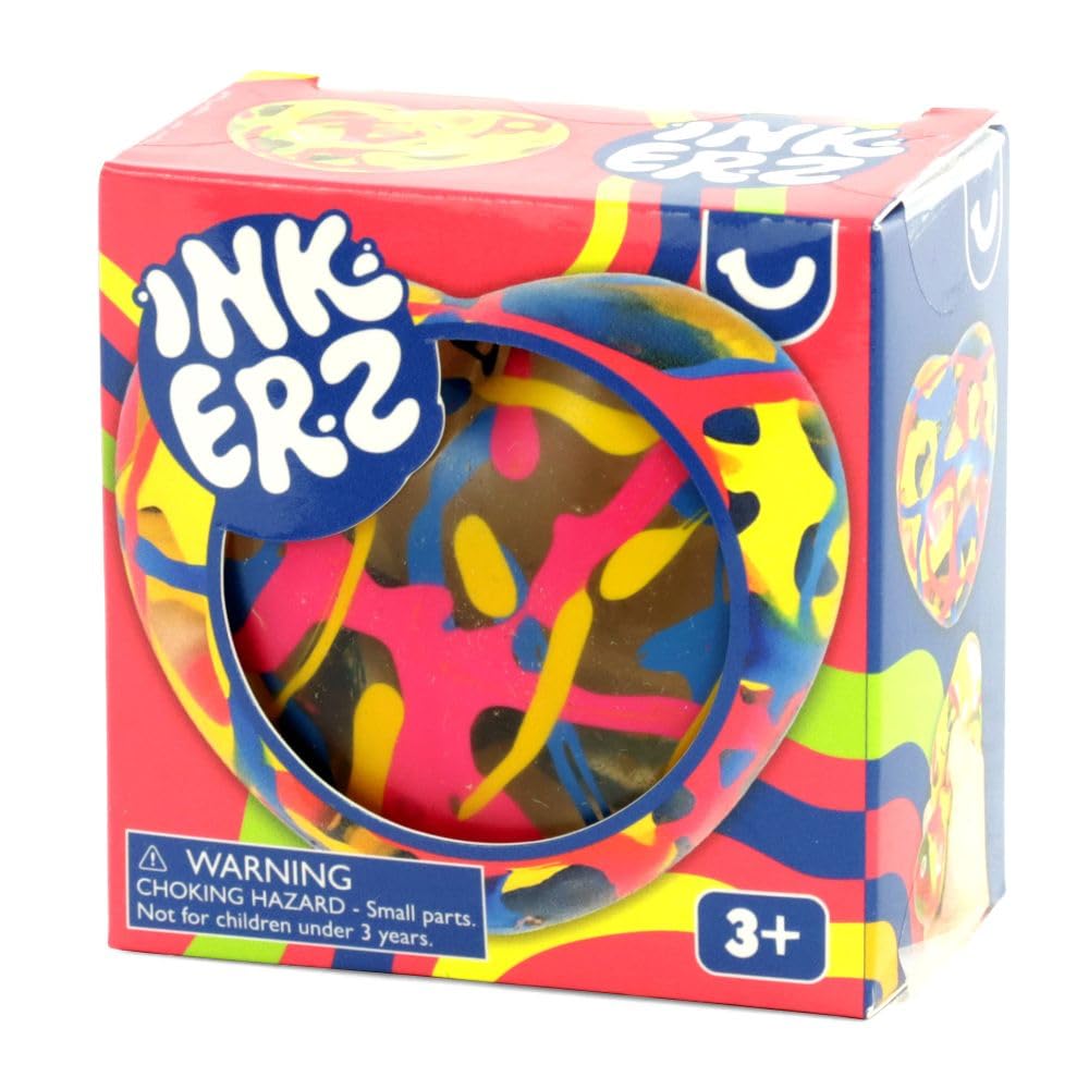Inkerz Snake (One Supplied at Random) – Squishy Paint Effect Sensory Fidget Toy, Squeeze Toy for Kids, Stress Relief, Squish Craze Trend — image 1