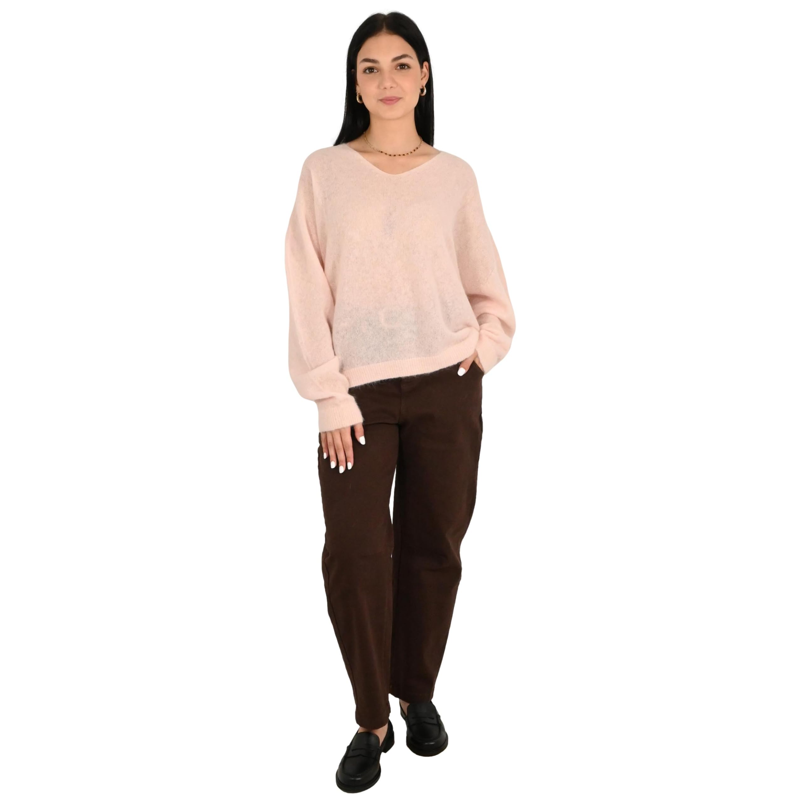Kontatto maglia donna rosa confetto 3M1769C