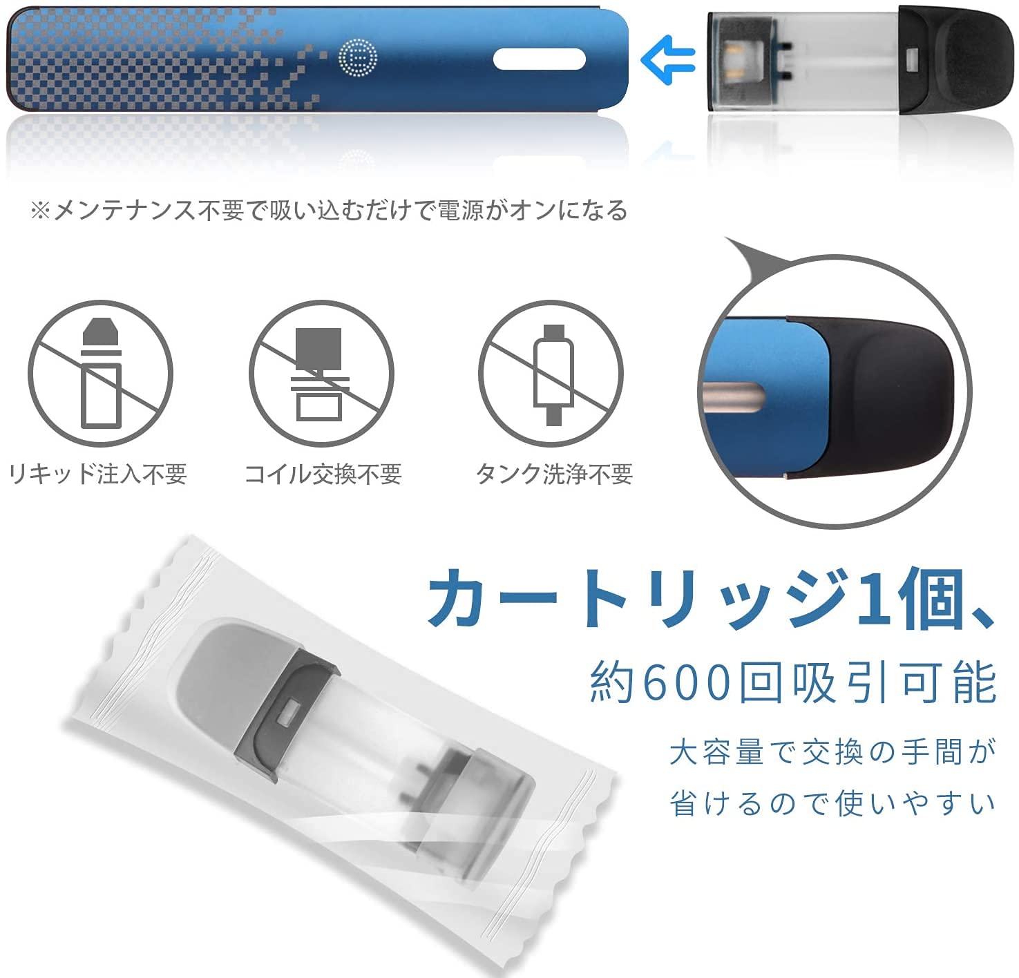 Amazon.co.jp: ECOCCO 電子タバコ 互換用dr.vape model2セットドクター