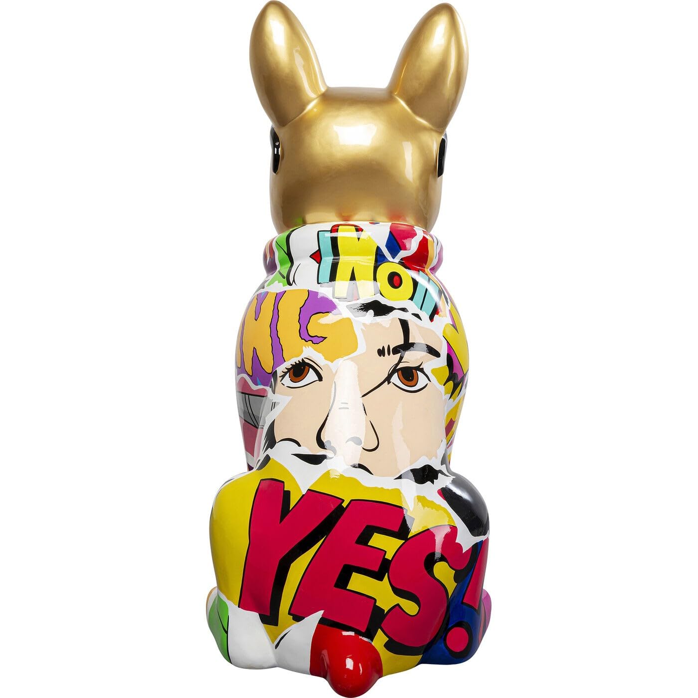 Amazon.co.jp: KARE カレ 正規品 デコオブジェ グラフィティドッグ 幅