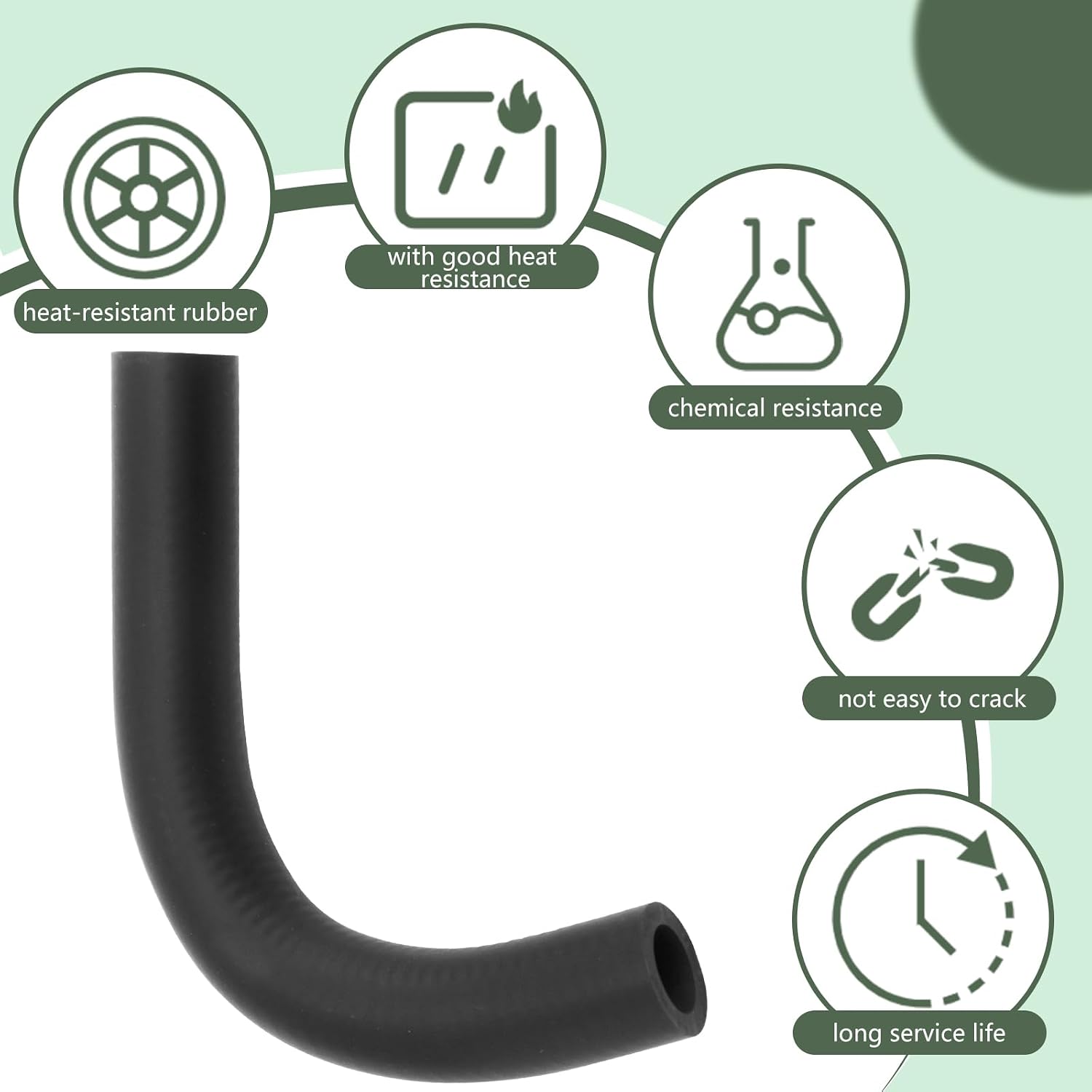10242185 Water Pump Inlet Hose | Compatible with GM Vehicles, Engine Coolant Hose (0.575" ID x 0.87" OD)