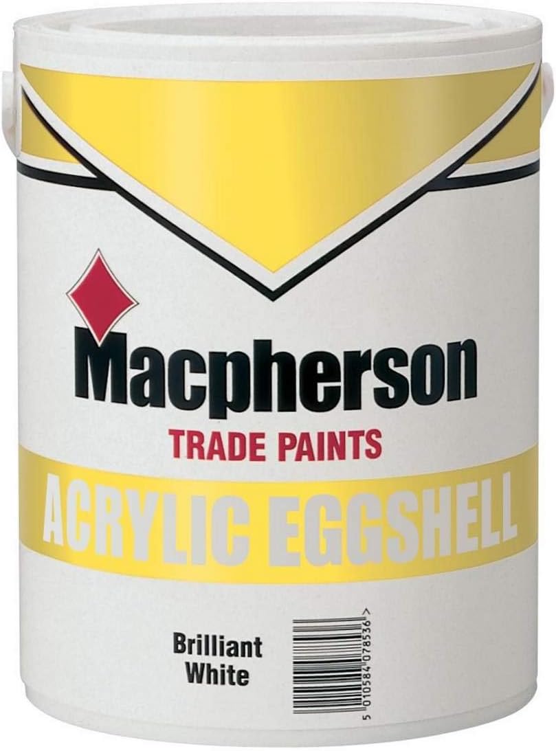 Leyland Trade Acrylic Eggshell Paint Magnolia 5L Amazon.co.uk DIY
