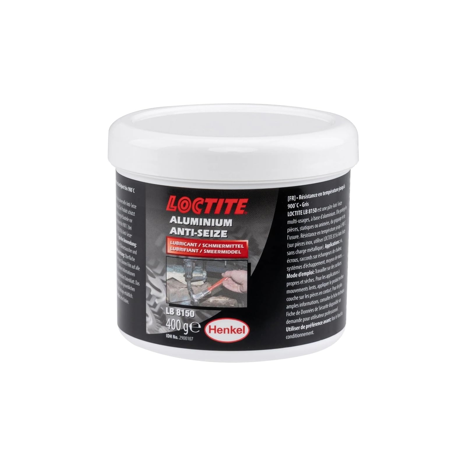 Loctite Aluminium Anti Seize 400g Dose Lb 8150, 89414070