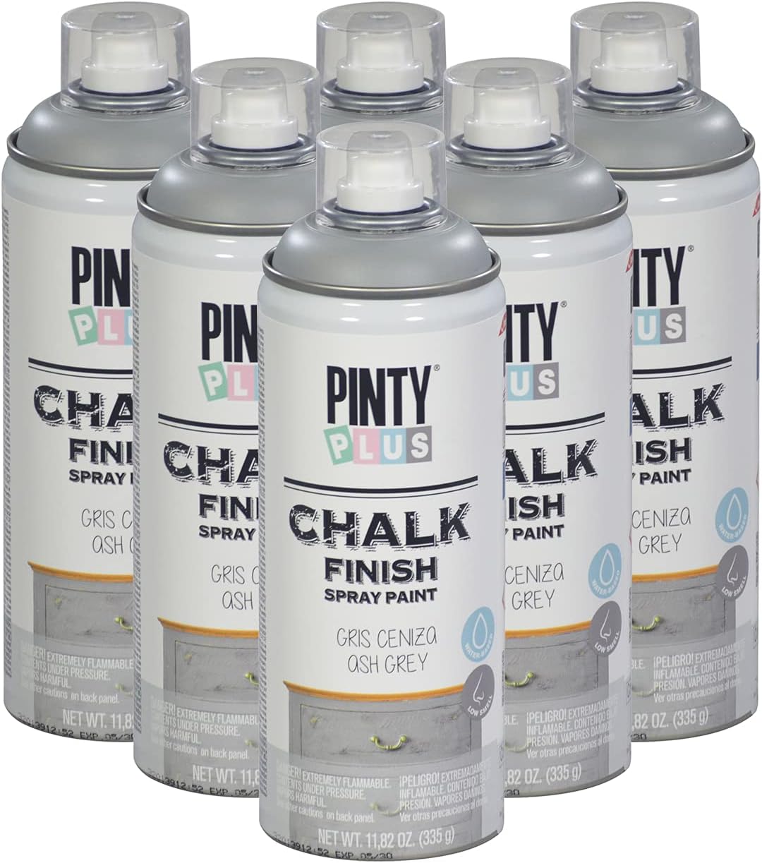 Chalk Finish Spray Paint - 11.8oz Water Based, Ultra Matte. Made With Real Chalk. Multiple Applications Including Furniture & Arts and Crafts. CK803 Vintage Olive