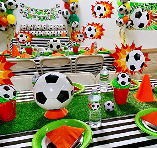 Soccer Waterproof Bottle Labels - 20 Bottle Labels - Soccer Party Decorations - Soccer Party Supplies - Bottle #TOP3