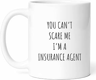 Funny Insurance Agent Mug - Policy Expert Coffee Cup - Risk Manager Funny Gift From Clients - Coverage Specialist Tea Mugs - Claims Adjuster Cups - 11 Oz Ceramic Gifts For Professionals, Birthday