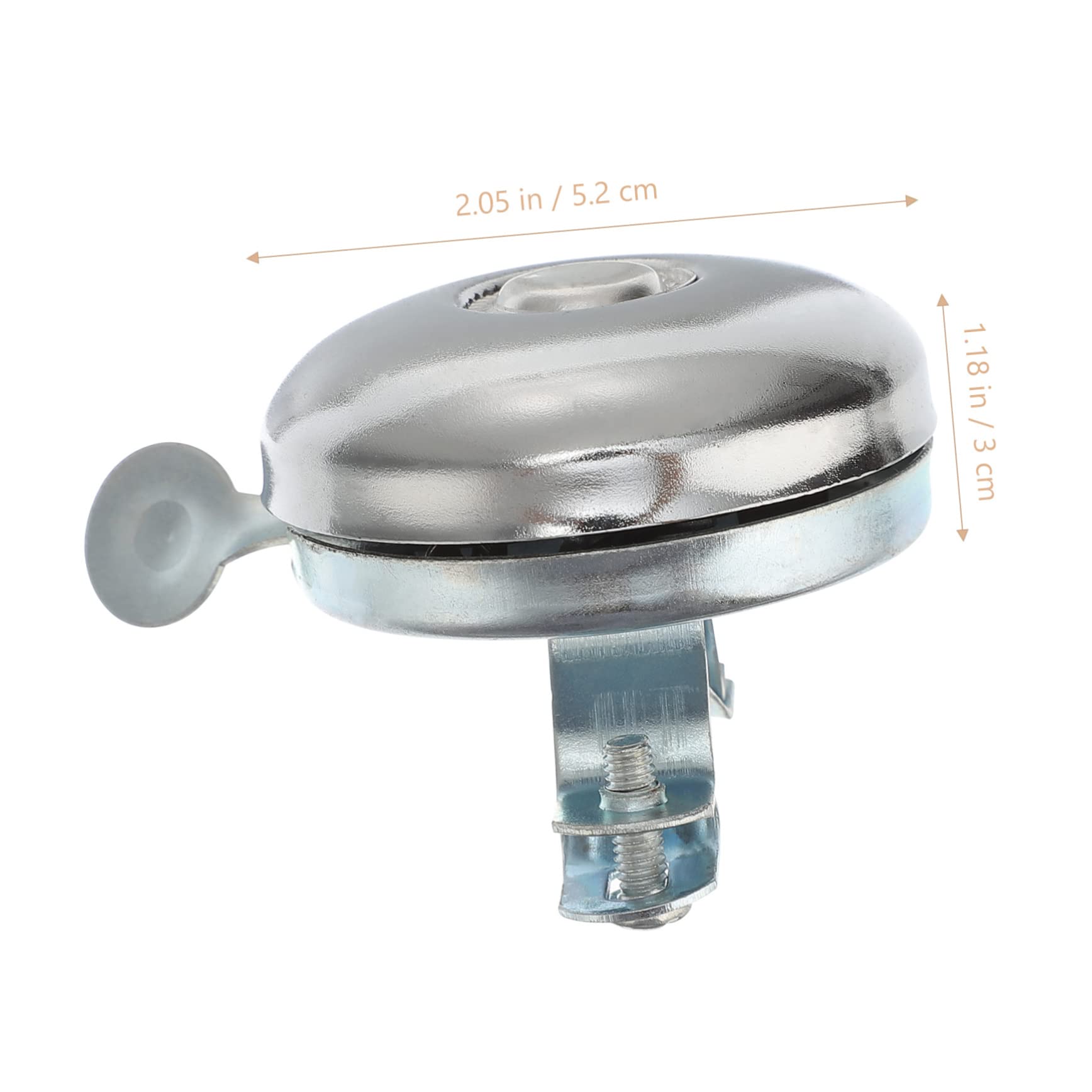 HEMOTON Retro Bike Bell Metal Handlebar Mini Vintage Cycling Horn Bike Bell Ring Loud Melodious Echo for All Ages