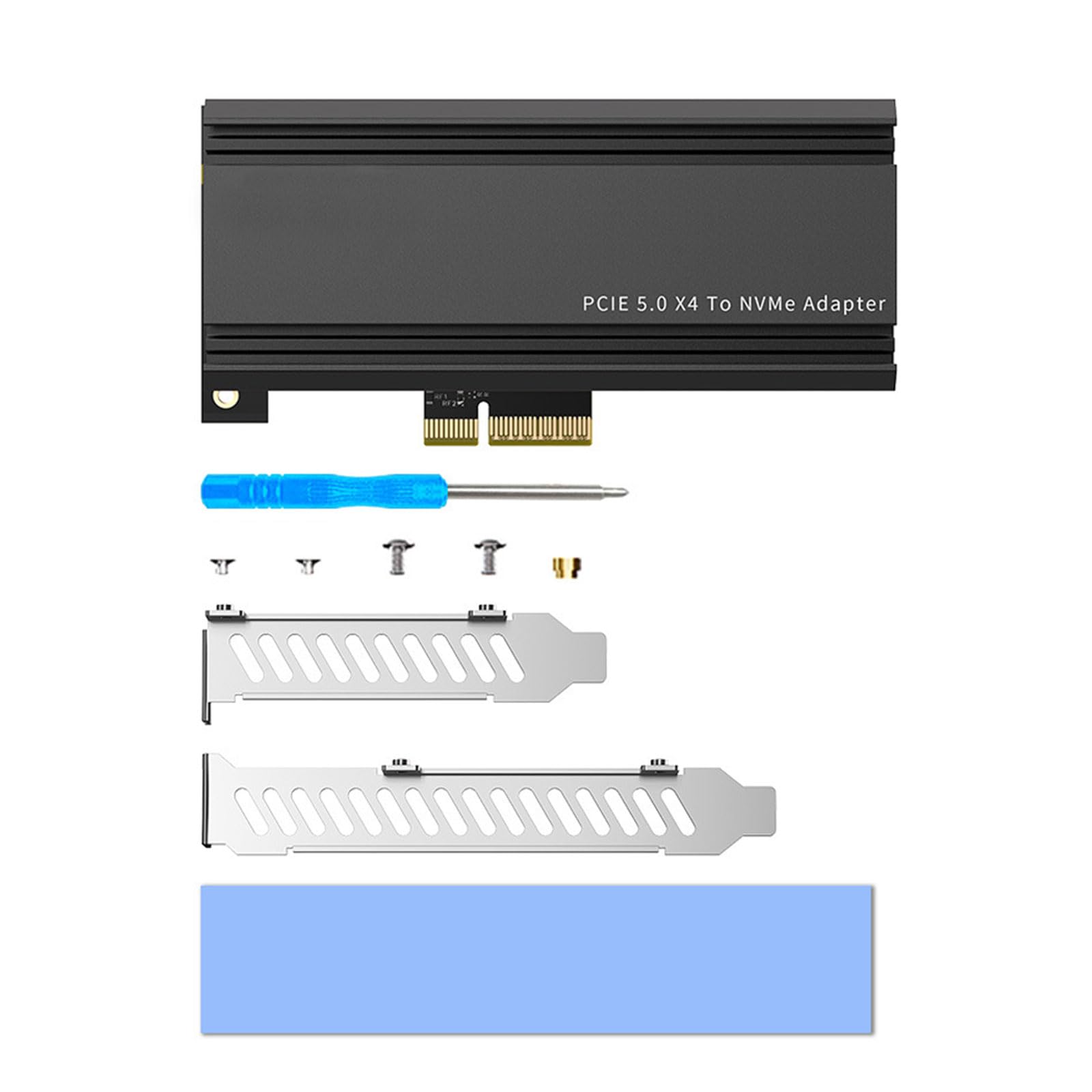 PCIe5.0 to NVME2.0 Expansion Card with Four Lane Design for Improved Parallel Processing Window Systems