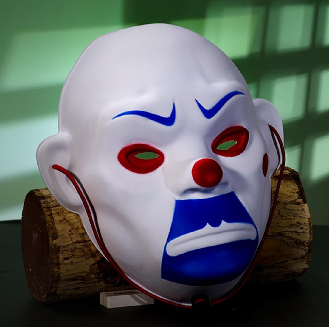 PVC The Knight Robber Clown Mask Adult Halloween Party Costume Props