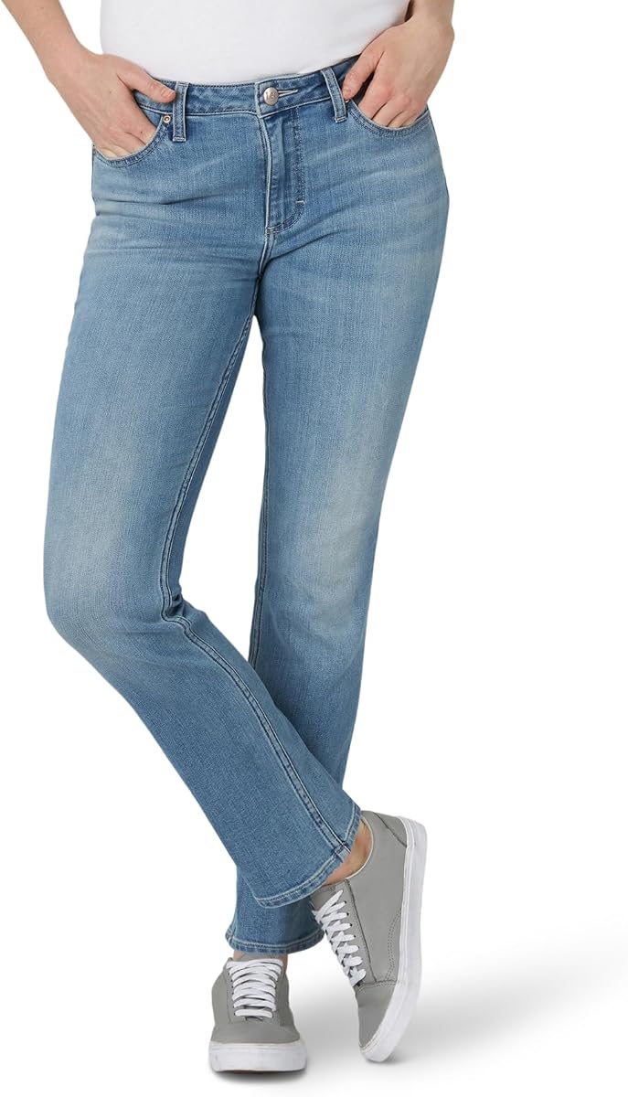 Lee Legendary - Jean de pierna recta para mujer
