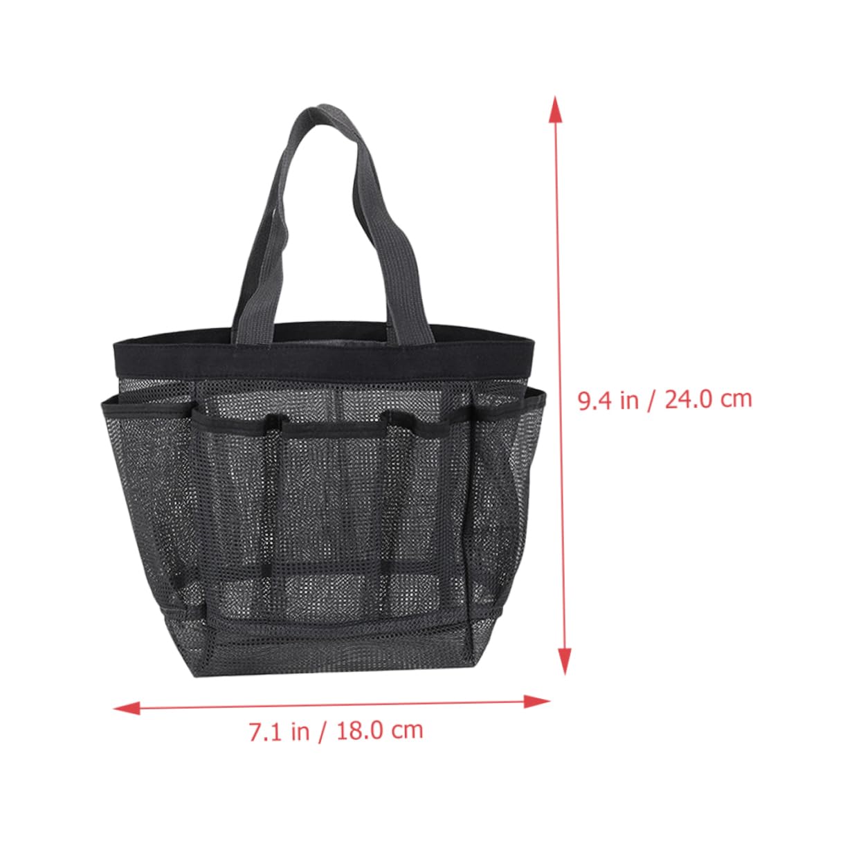 Healvian 5 Piezas Bolsa de Viaje con Diseño de Malla Neceser Portátil Multifunción para Cosméticos y Artículos de Tocador Práctica Bolsa de Aseo para Exteriores y