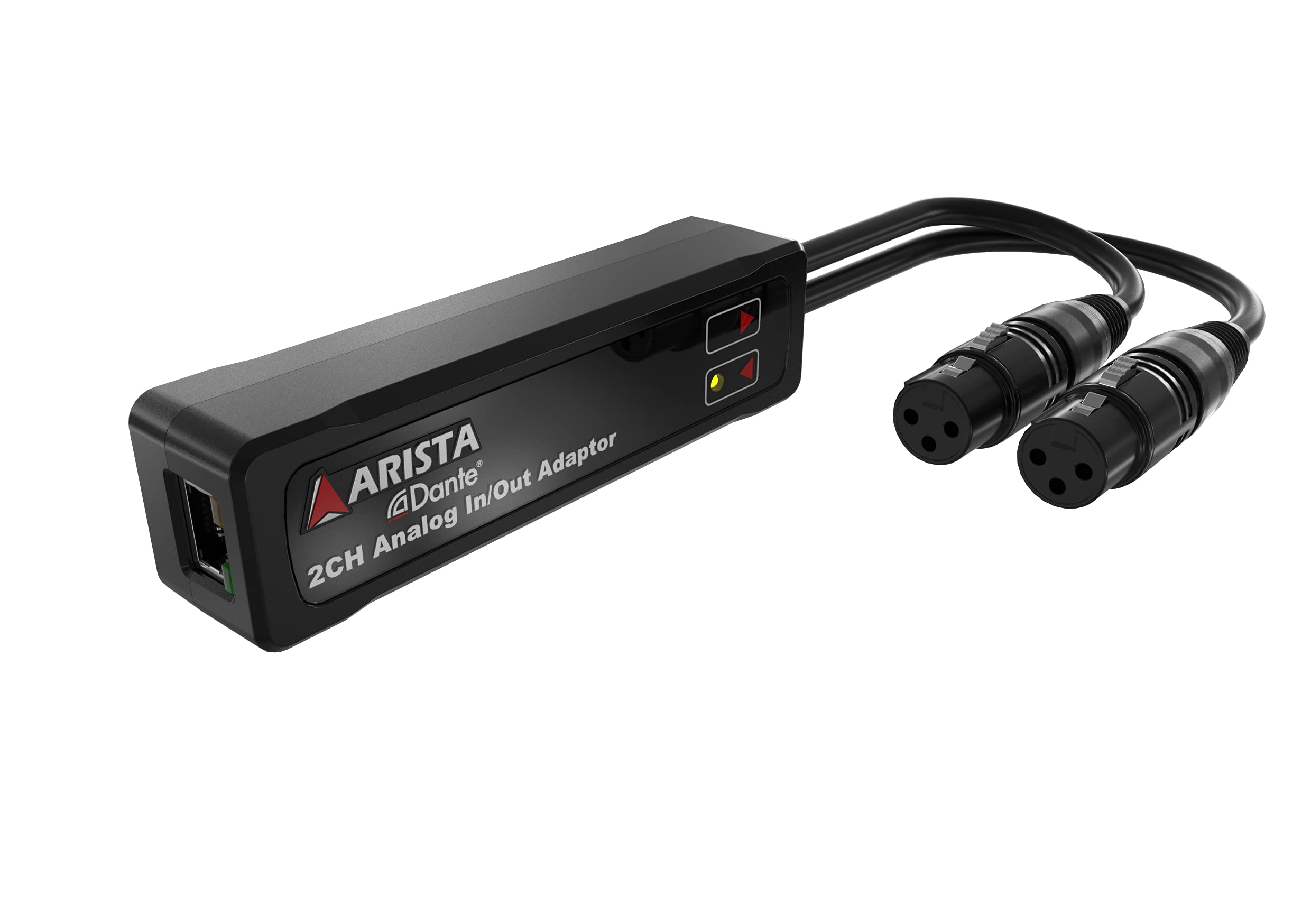 E-Vocal DUO ARS-0200-A00 2-Channel Input Dante Converter, Analogue Input Adapter 2-Channel