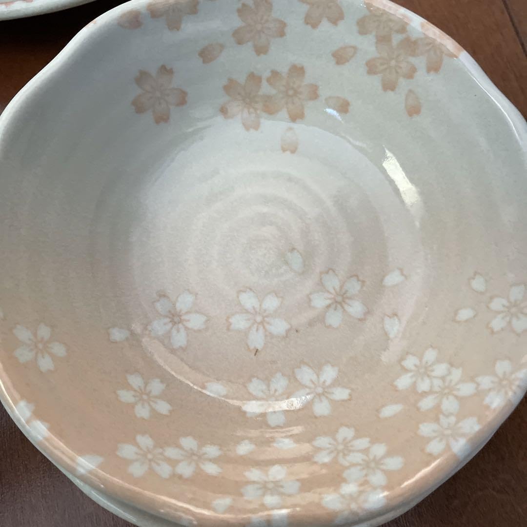 Amazon.co.jp: 花みずき 竹斎 来客揃 大皿 中皿 小鉢 食器 桜 12