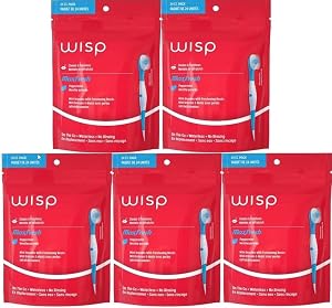 Colgate Max Fresh Wisp Disposable Mini Toothbrush Peppermint - 24 Count 5-Pack