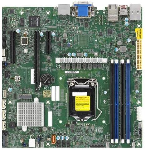 SUPERMICRO MBD-X12SCZ-QF-O Micro-ATX Server Motherboard LGA 1200 Q470E