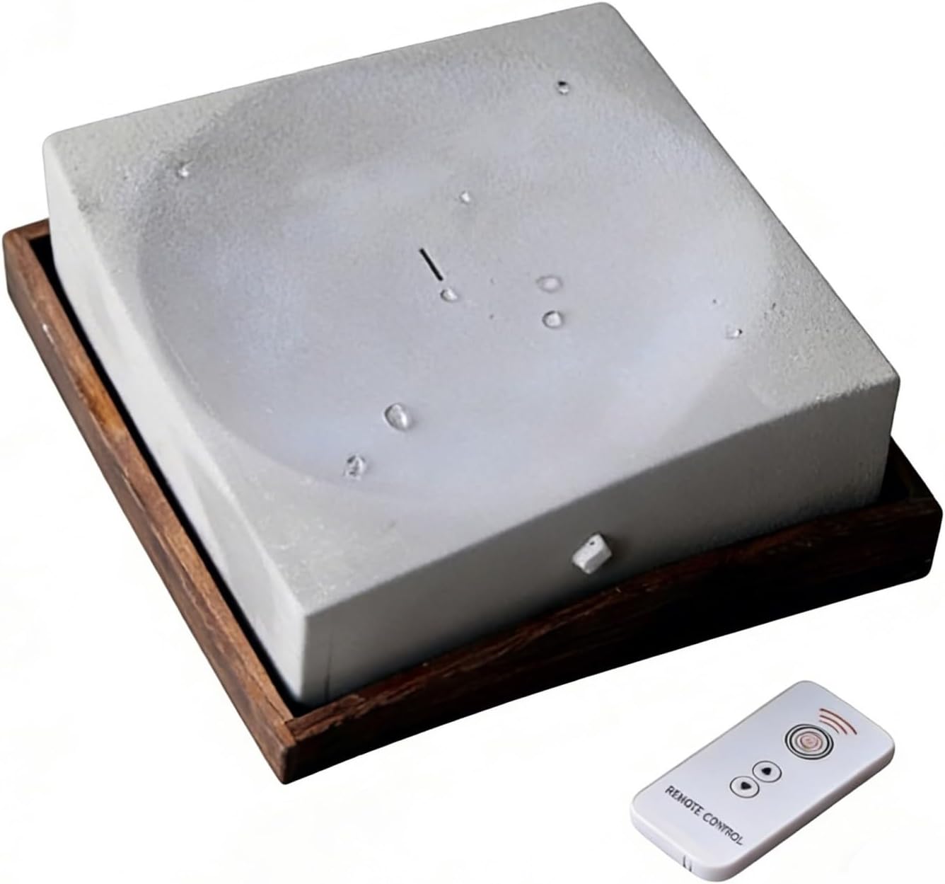 Automatic Water Drop Cat Teaser, Electric Cat Teaser, with 600ml Water Storage Box, Built-in Removable Washable Filter, Adjustable Flow Rate, for Indoor Cats, Home Relaxation(Rough Surface)